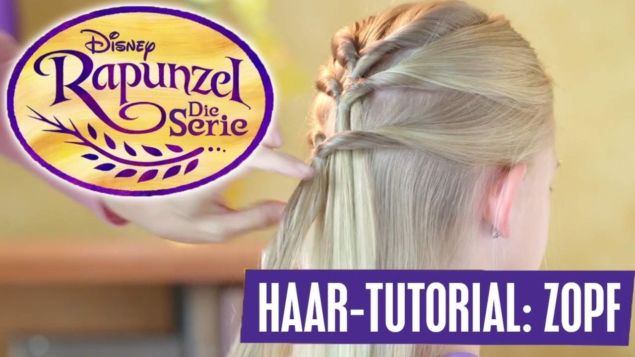 RAPUNZEL-ZOPF: SO WIRD ER GEFLOCHTEN German Deutsch (2017) HD