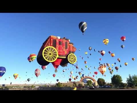 Hot Air Balloon Fiesta in New Mexico