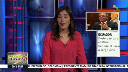 Ecuador: Corte posterga para este martes audiencia de Jorge Glas