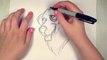 How to Draw a Dog - Golden Retriever Drawing - Art for Kids | CC