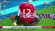 شاهد جنون كرة القدم مراسل سكاي سبورت على الهواء مصر خرجت من تصفيات كأس العالم وصدمة الجمهور ونقل للمشاعر الحزينة ثم انقل