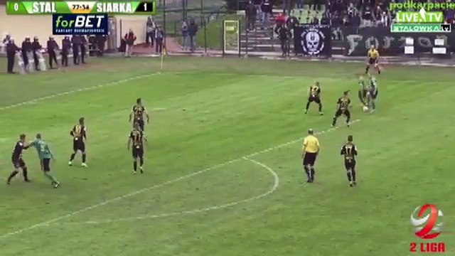 Stal Stalowa Wola 1:1 Siarka Tarnobrzeg (Polish II Liga. 7 October 2017)
