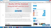 Restful API for Android Part1