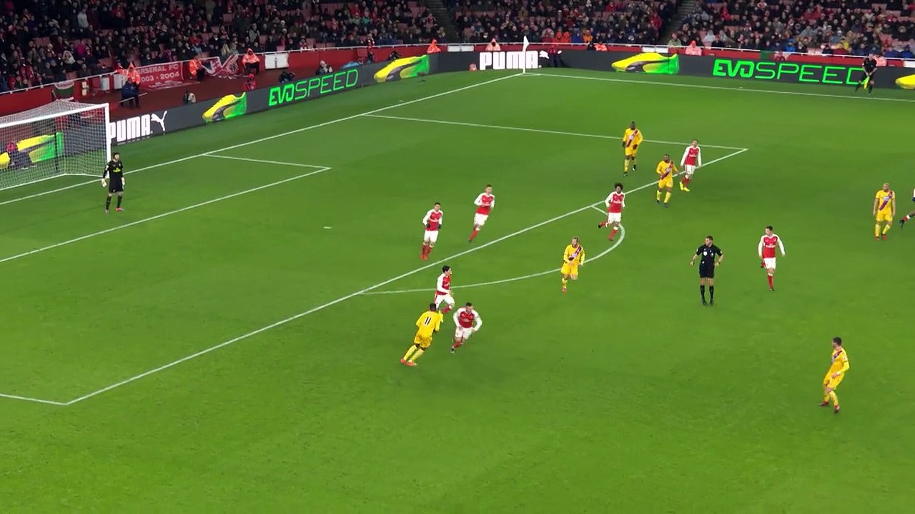 O golo de Giroud ao Crystal Palace
