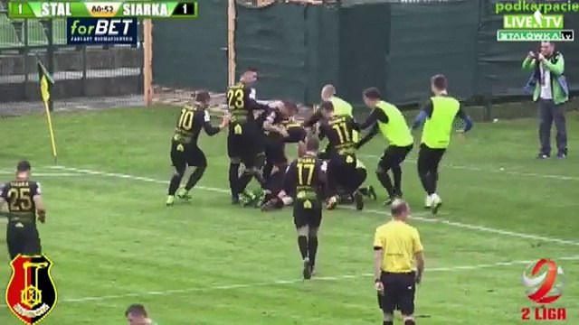 Stal Stalowa Wola 1:2 Siarka Tarnobrzeg (Polish II Liga. 7 October 2017)