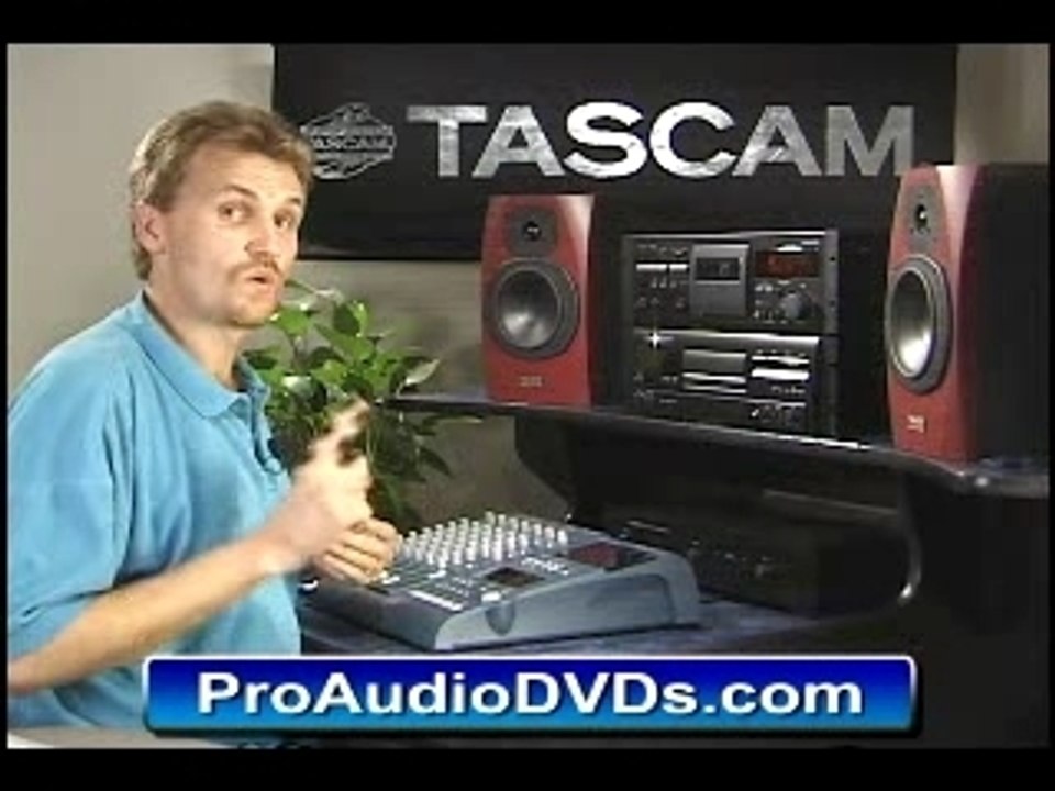 Tascam Advanced Techniqes for Portastudios DVD Tutorial