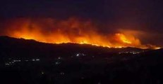 Tubbs Fire Blazes Near Calistoga, Not Yet Contained