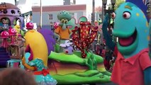 Full Universals Superstar Parade starring Despicable Me, SpongeBob, Dora and Hop