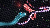 Slither.io - LITTLE SNAKE vs 4x10000 SNAKES! BEST SLITHERIO GAMEPLAY (Slitherio Funny Moments)