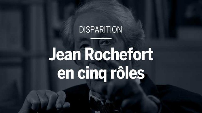 La carrière de Jean-Rochefort en 5 rôles-clés.