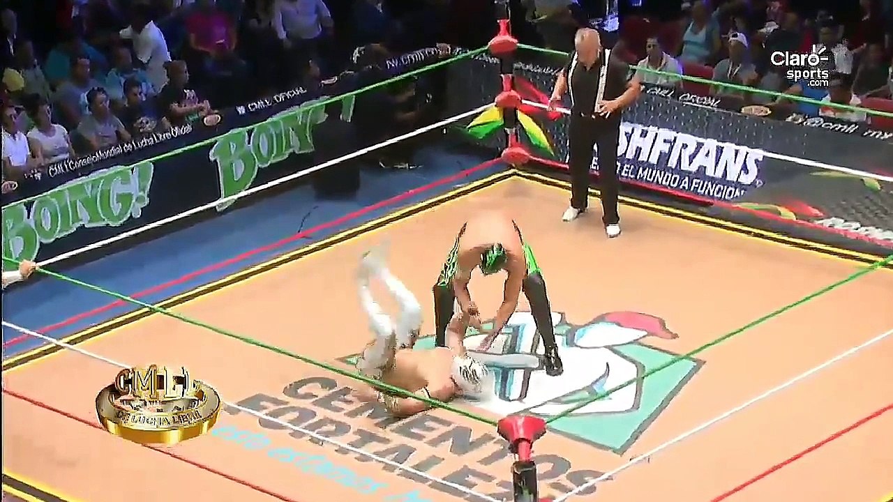 CARISTICO Y SOBERANO JR VS ULTIMO GUERRERO Y SANSON