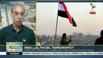 Siria: fuerzas antiterroristas anuncian avance territorial sobre Daesh