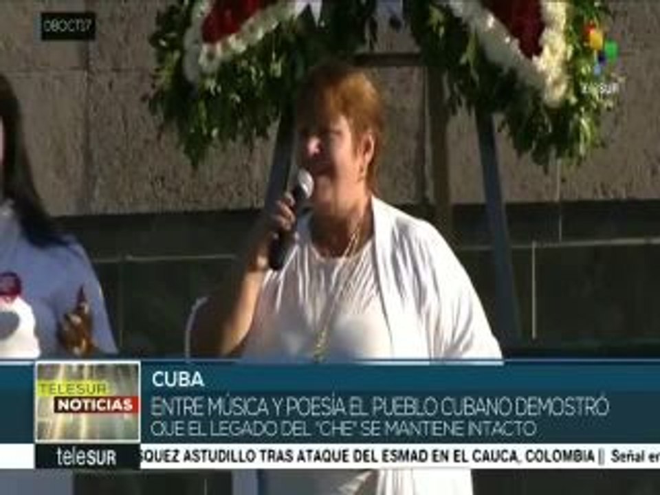 Cuba rindió homenaje al Che Guevara