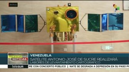 Lanza Venezuela satélite que hará diagnóstico de suelos