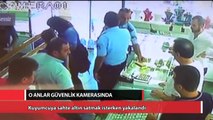 Kuyumcuya sahte altın satmak isterken yakalandı