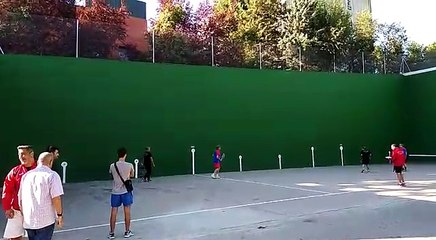 Frontenis 3ª división Orcasitas vs Rivas 2º set