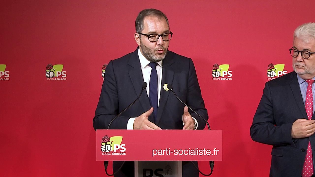 Conférence de presse - Rachid Temal et Jean-Jacques THOMAS