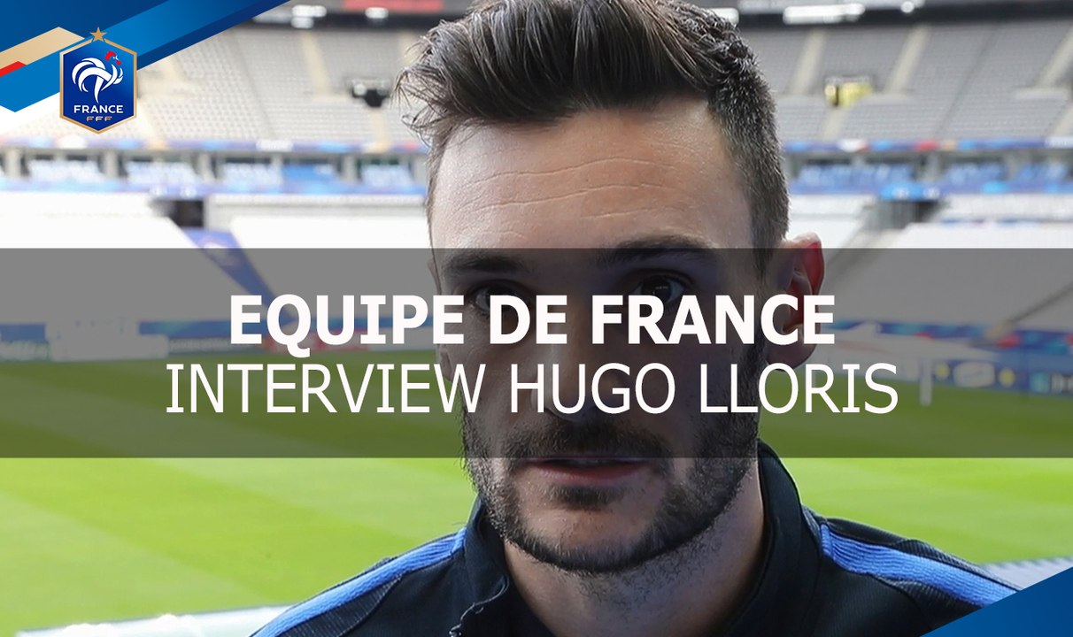 Hugo Lloris à la veille de France-Biélorussie