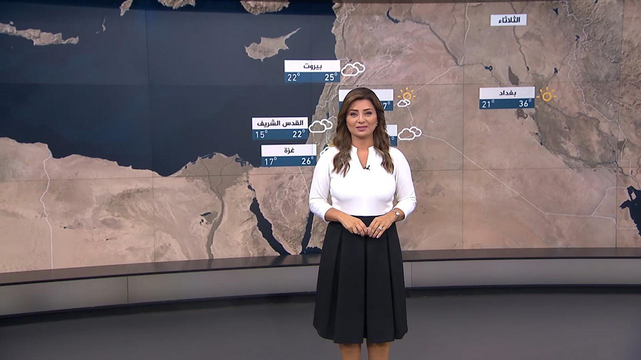 النشرة الجوية الثانية 9/10/2017