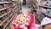 Shopping with Baby Alive Poops and Pees Doll and with Reborn Baby Doll at Walmart