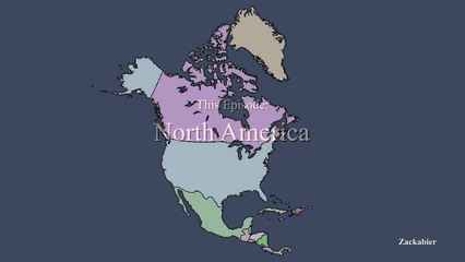 North America According to Creative People -- What North Americas Countries Look Like