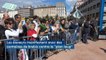 Lyon : des centaines d'éleveurs manifestent avec leurs brebis contre le futur plan loup