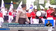 Pendaftaran Partai Perindo ke KPU, Lebih dari Ribuan Anggota Partai Ikut Arak-arakan