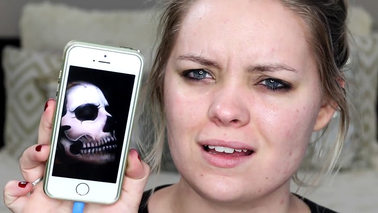 SKELETON / SKULL MAKEUP TUTORIAL | Brianna Fox