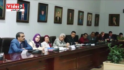نادية عبده تشارك فى اجتماع التنمية المحلية والآثار لوضع خطة تطوير رشيد