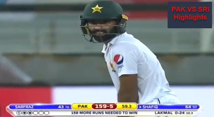 Pakistan vs Sri lanka 2nd Test Day 4 full highlights Oct 9 2017