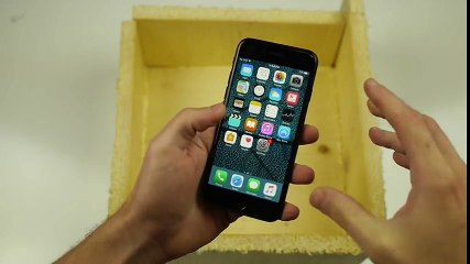 Putting an iPhone 7 Inside Concrete Rock - What Will Happen