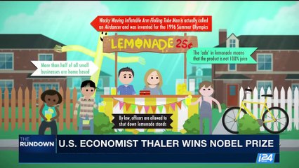 THE RUNDOWN | Richard Thaler wins Nobel Economics Prize | Monday, October 9th 2017