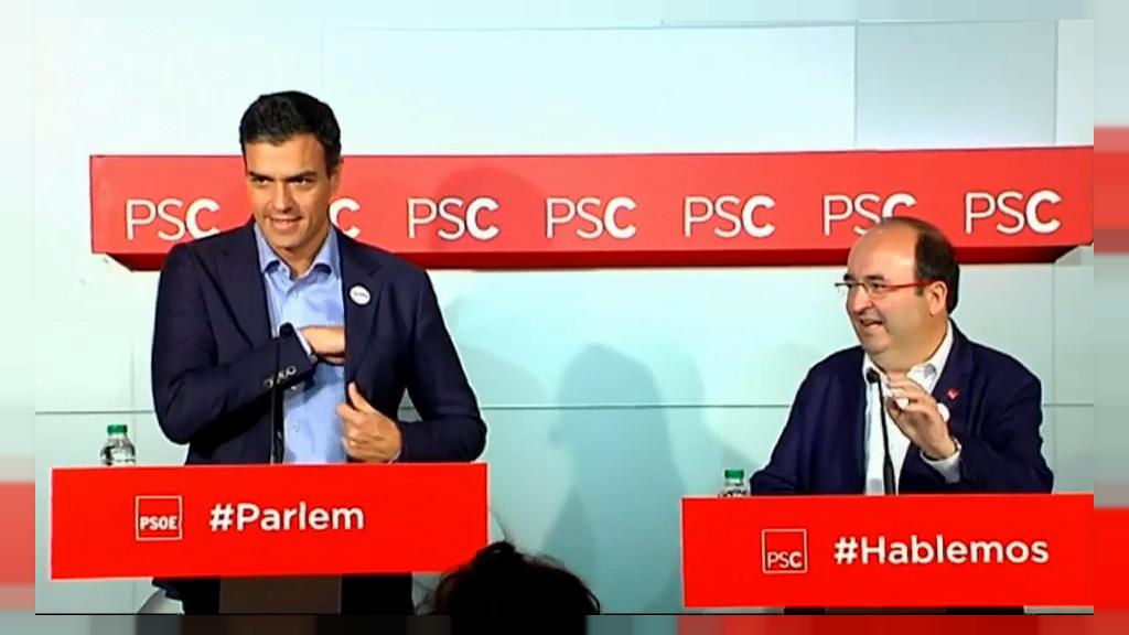 Video Crisi catalana: il Partito socialista dà massimo appoggio a Madrid