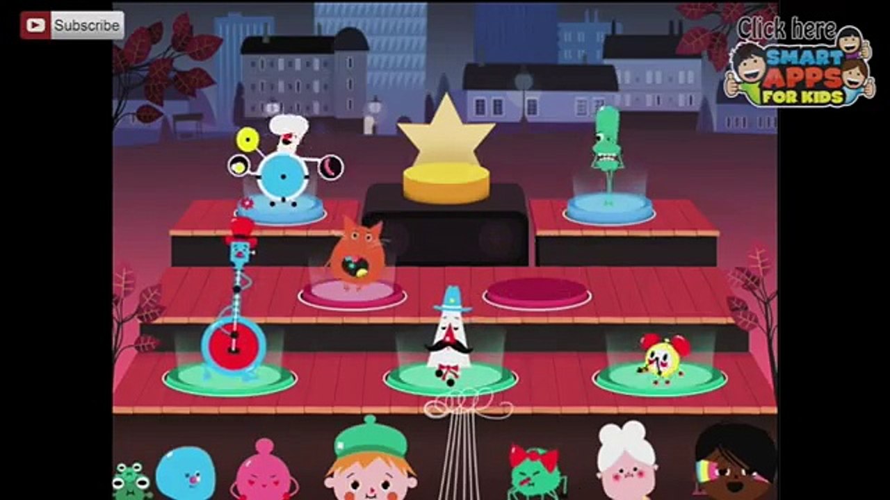Toca Band Part 1 - Best iPad app demo for kids - Ellie