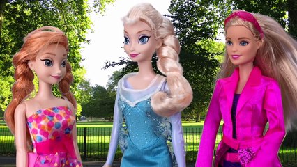 Barbie Spy Squad and The Stolen Diamond with Frozen Elsa and Anna Part 1-3 Plus Monster High