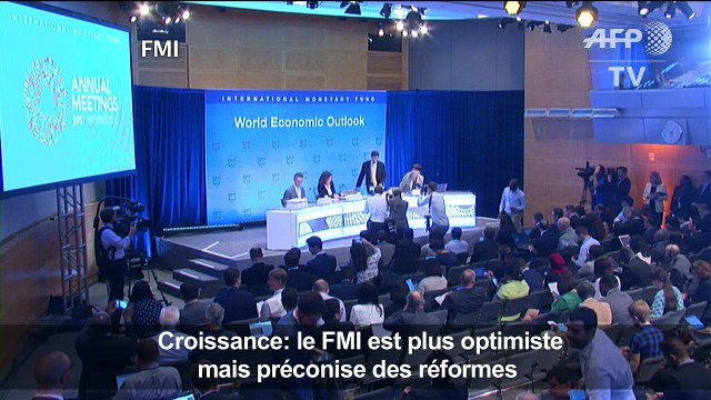 Croissance: le FMI est plus optimiste mais préconise des réforme