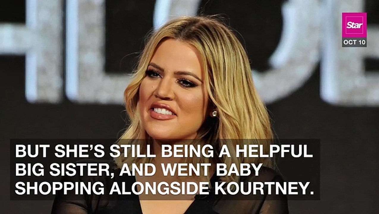 Kim & Kourtney Kardashian Take On Baby Shopping While Their Sisters Hide Out