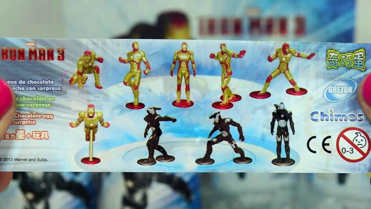 Huevos Sorpresa de Iron Man | JuguetesYSorpresas