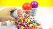 Balls Surprise eggs Kinder Toys Disney Frozen Peppa pig Hello kitty Spiderman Play Doh Learn Colors