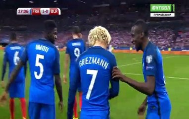 Antoine Griezmann  Goal HD - France	1-0	Belarus 10.10.2017