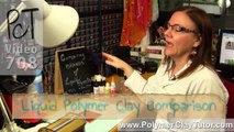 Liquid Polymer Clay Comparison - Sculpey, Kato, Fimo