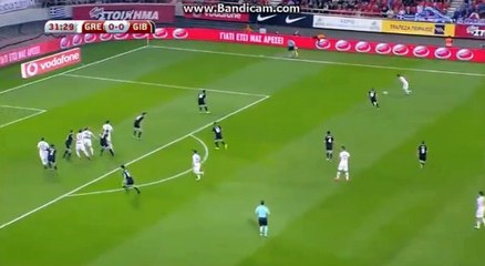 Vasilis Torosidis Goal HD - Greece 1-0 Gibraltar 10.10.2017