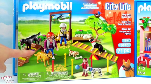 Playmobil City Life and City Action! Preschool Playground, Dog Park, Delivery Truck and More! – Видео Dailymotion