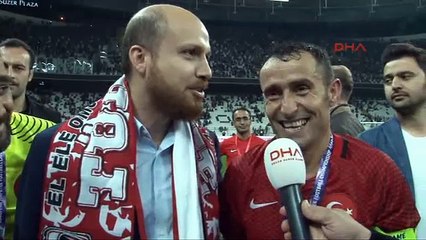 Bilal Erdoğan: "Keyifli bir maç oldu gerçekten müthişti"