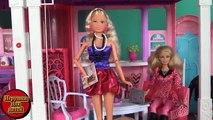 Кукла Штеффи фотомодель в гостях в доме Барби, Сериал для девочек Кукла Барби, Штеффи супермодель