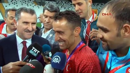 Cumhurbaşkanı'ndan, Osman Çakmak'a: "Seni Milli Takım'a alalım"
