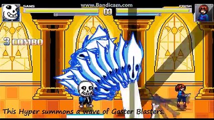 M.U.G.E.N. Undertale Bits: Sans by Sumin2393