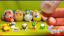 20 KINDER SURPRISE EGGS and Toys for babies - Mickey Mouse Clubhouse Winnie the Pooh Frozen Elsa