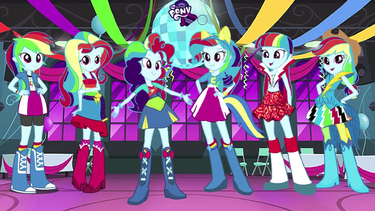  MY  LITTLE  PONY  EQUESTRIA  GIRLS  Mane 6  Transform Into 