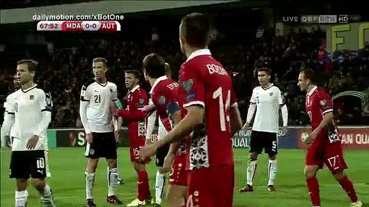 Louis Schaub Goal HD -  Moldova 0 - 1 Austria - 10.10.2017 (Full Replay)